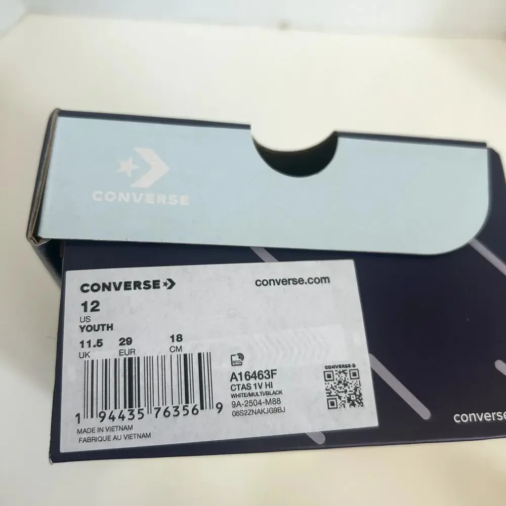 Converse x Bluey Keepie Uppie High-Top Sneakers NEW Kids Size 12 Youth Toddler